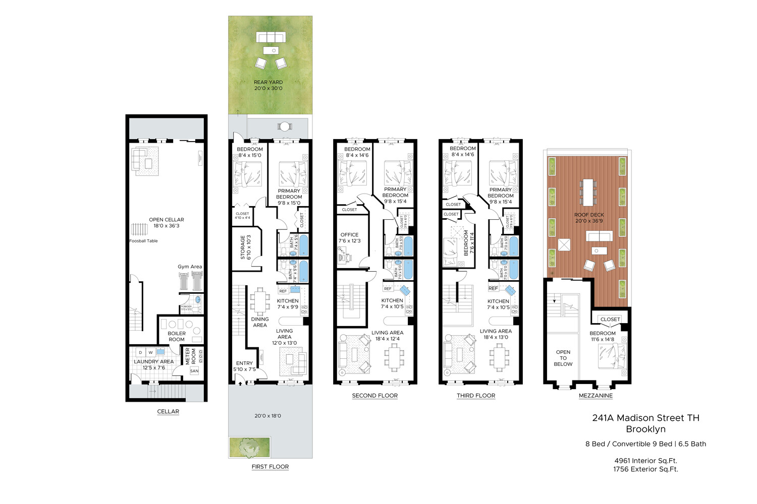 #2 photo, 241A MADISON Street, ブルックリン区 Bedford-Stuyvesant , NY 11216