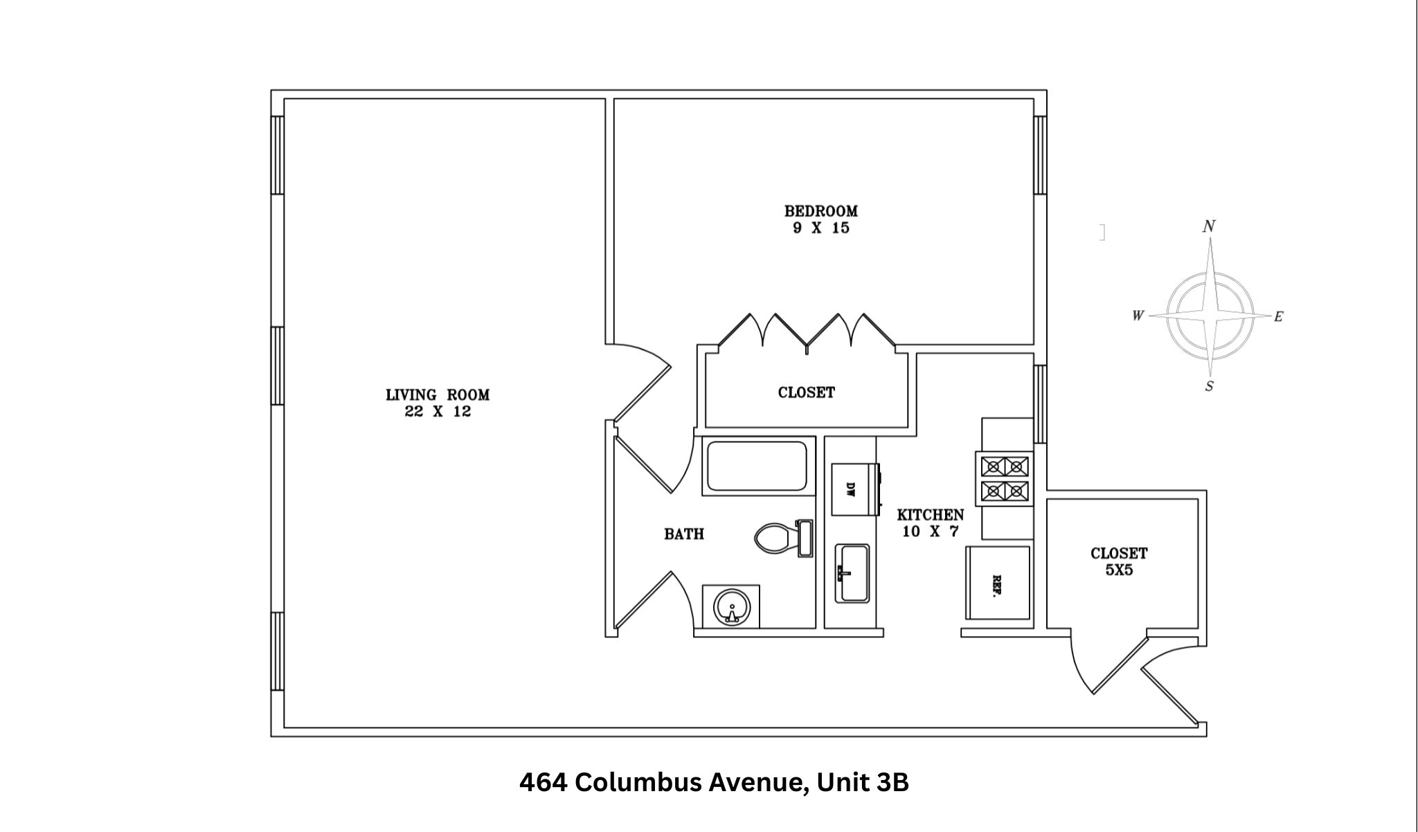 #2 photo, 464 Columbus Avenue, マンハッタン Upper West Side , NY 10024