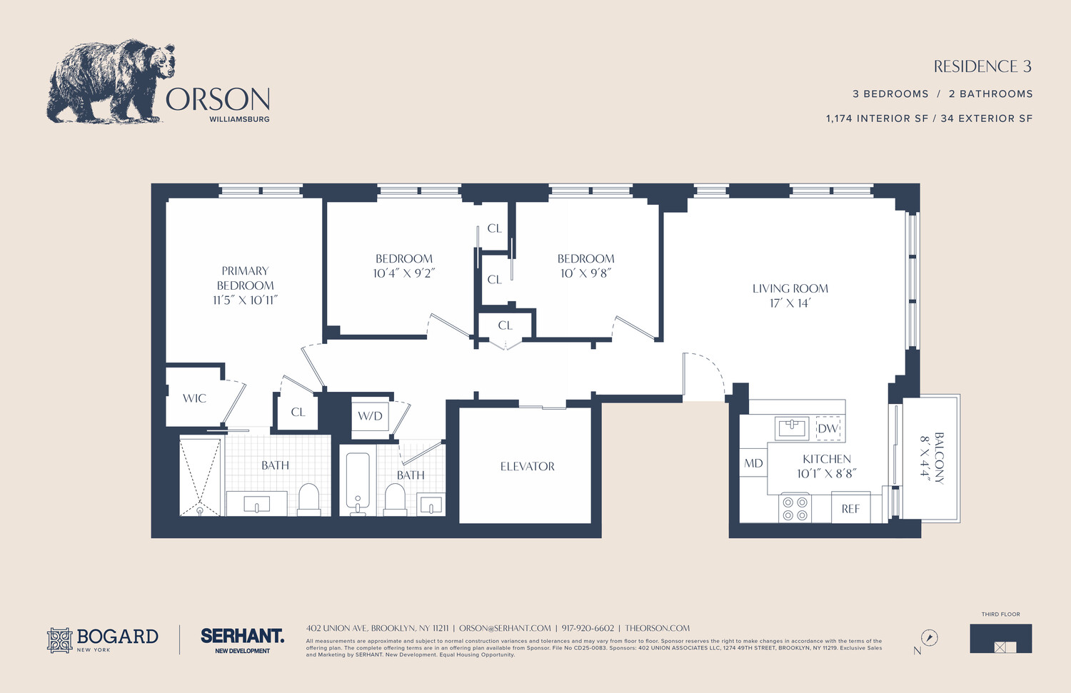 #2 photo, 402 UNION Avenue, ブルックリン区 Williamsburg,North , NY 11211