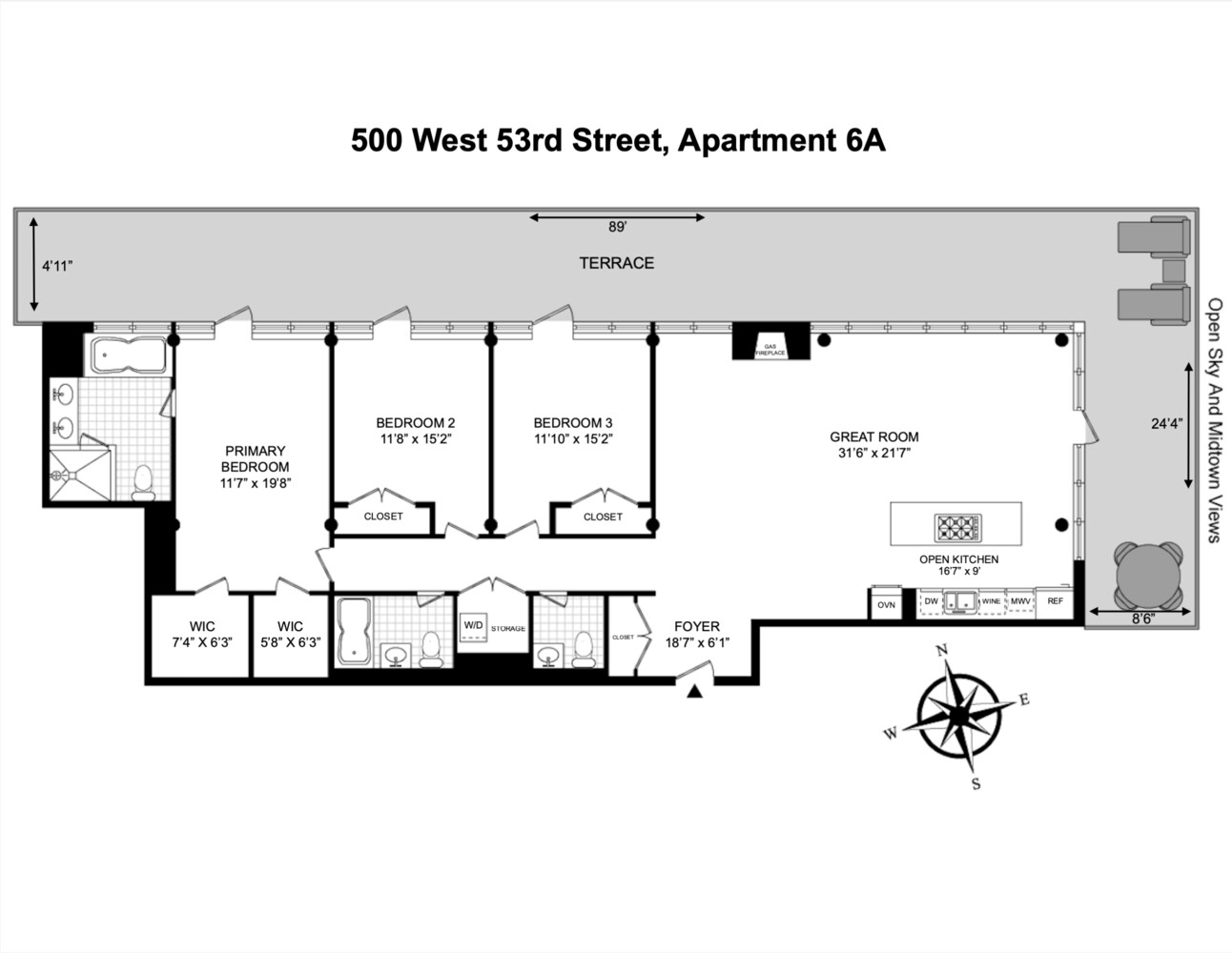 #2 photo, 500 W 53RD Street, マンハッタン Hells Kitchen , NY 10019