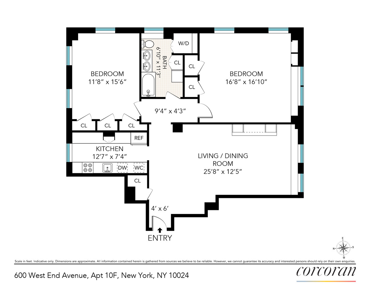 #2 photo, 600 W END Avenue, マンハッタン Upper West Side , NY 10024