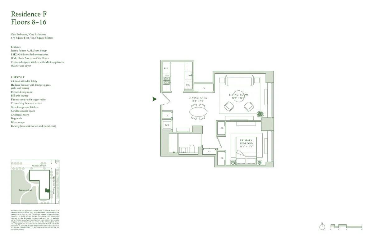 #2 photo, 210 Warren Street, マンハッタン Battery Park City , NY 10282