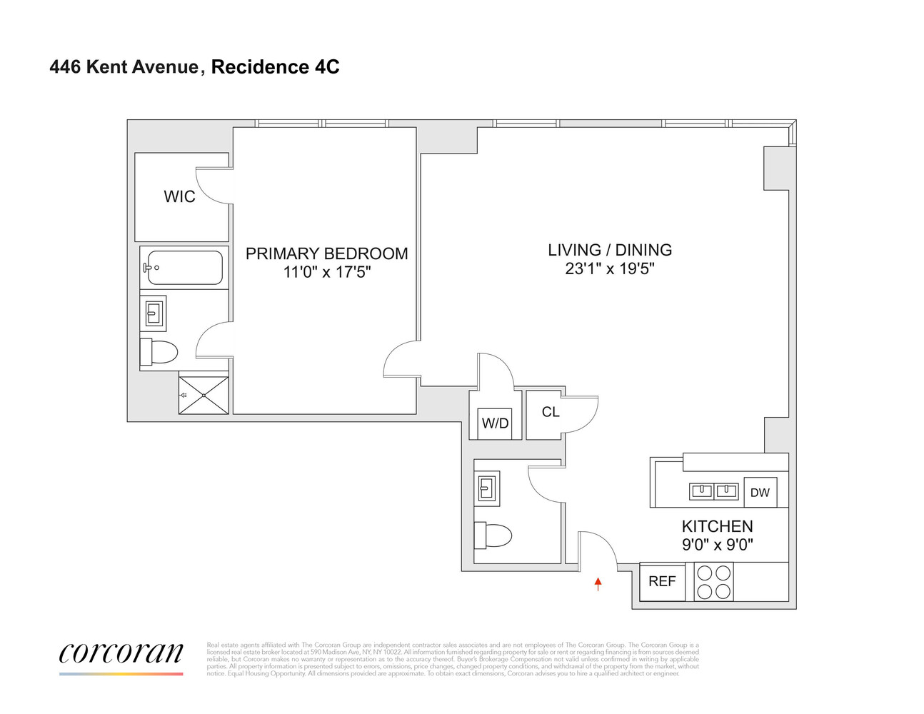 #2 photo, 446 KENT Avenue, ブルックリン区 Williamsburg,South , NY 11249