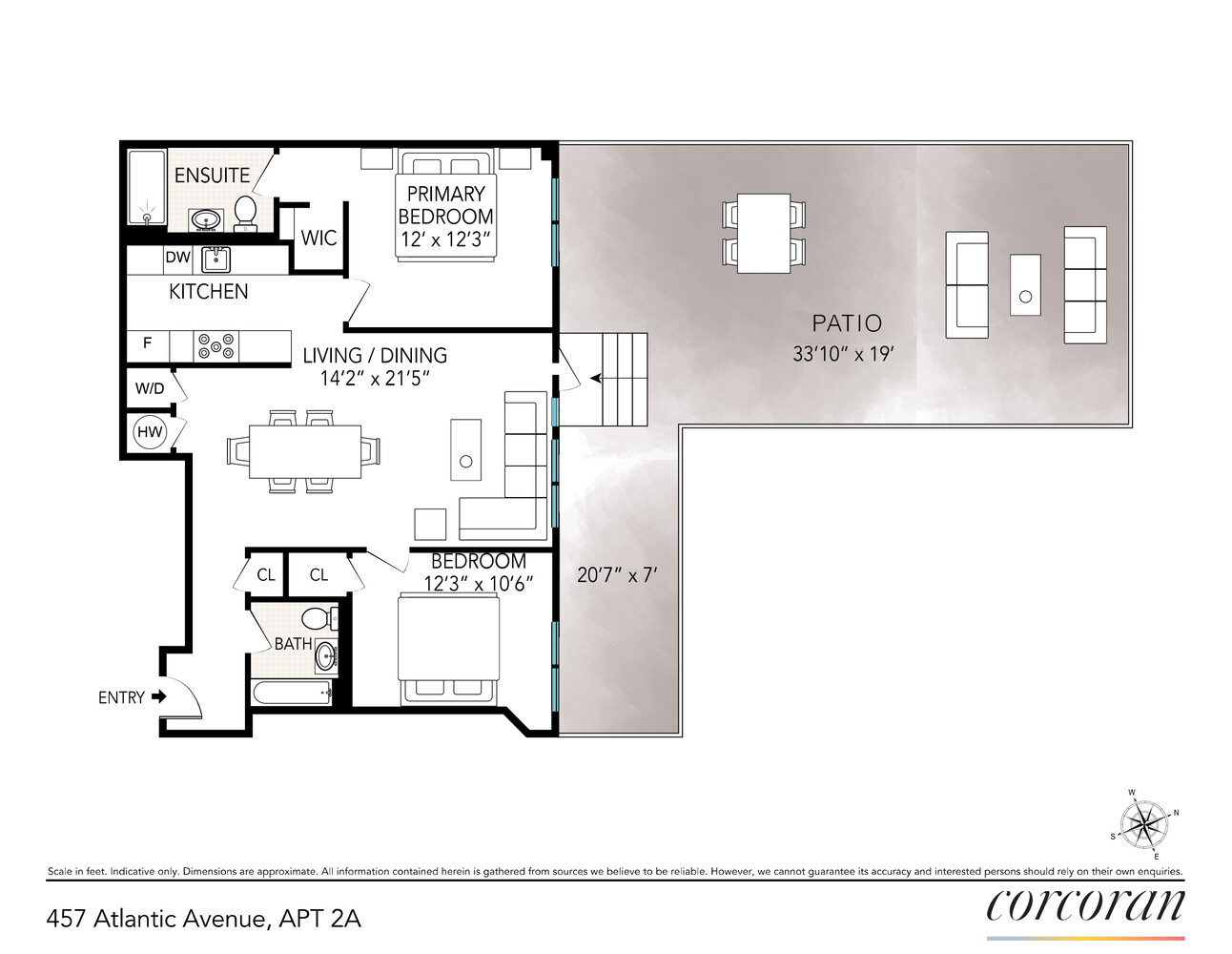 #2 photo, 457 ATLANTIC Avenue, ブルックリン区 Boerum Hill , NY 11217