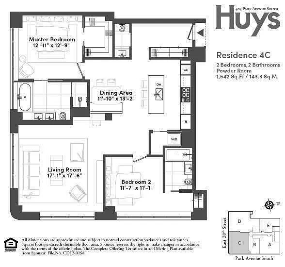 #2 photo, 404 PARK Avenue S, マンハッタン NoMad , NY 10016