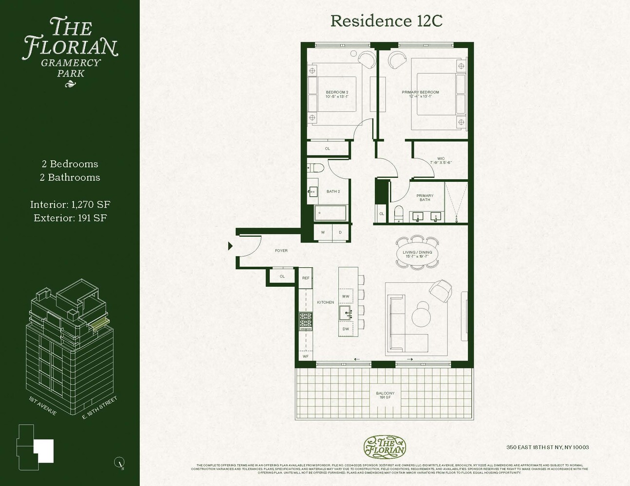 #2 photo, 350 E 18TH Street, マンハッタン Gramercy Park , NY 10003