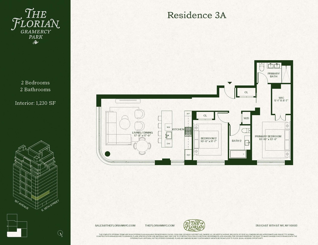 #2 photo, 350 E 18TH Street, マンハッタン Gramercy Park , NY 10003