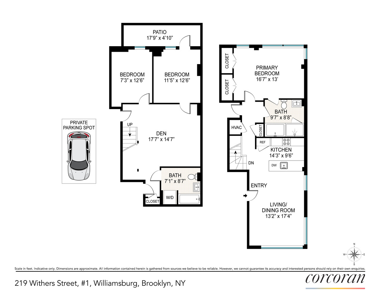 #2 photo, 219 WITHERS Street, Williamsburg,North , NY 11211