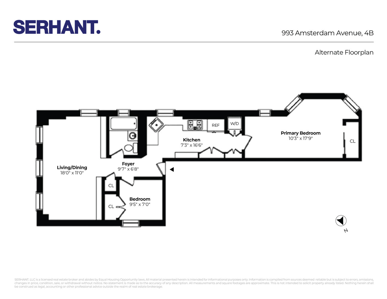 #3 photo, 993 AMSTERDAM Avenue, マンハッタン Manhattan Valley , NY 10025