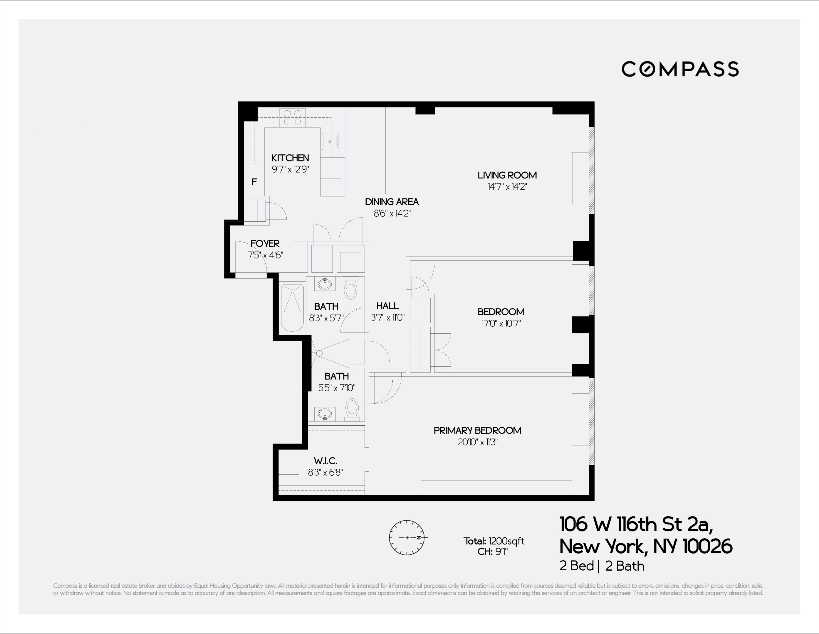#2 photo, 106 W 116th Street, マンハッタン Harlem , NY 10026
