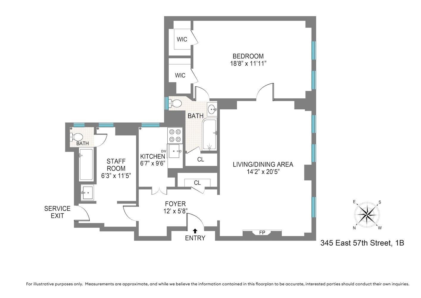 #2 photo, 345 E 57TH Street, マンハッタン Sutton Place , NY 10022