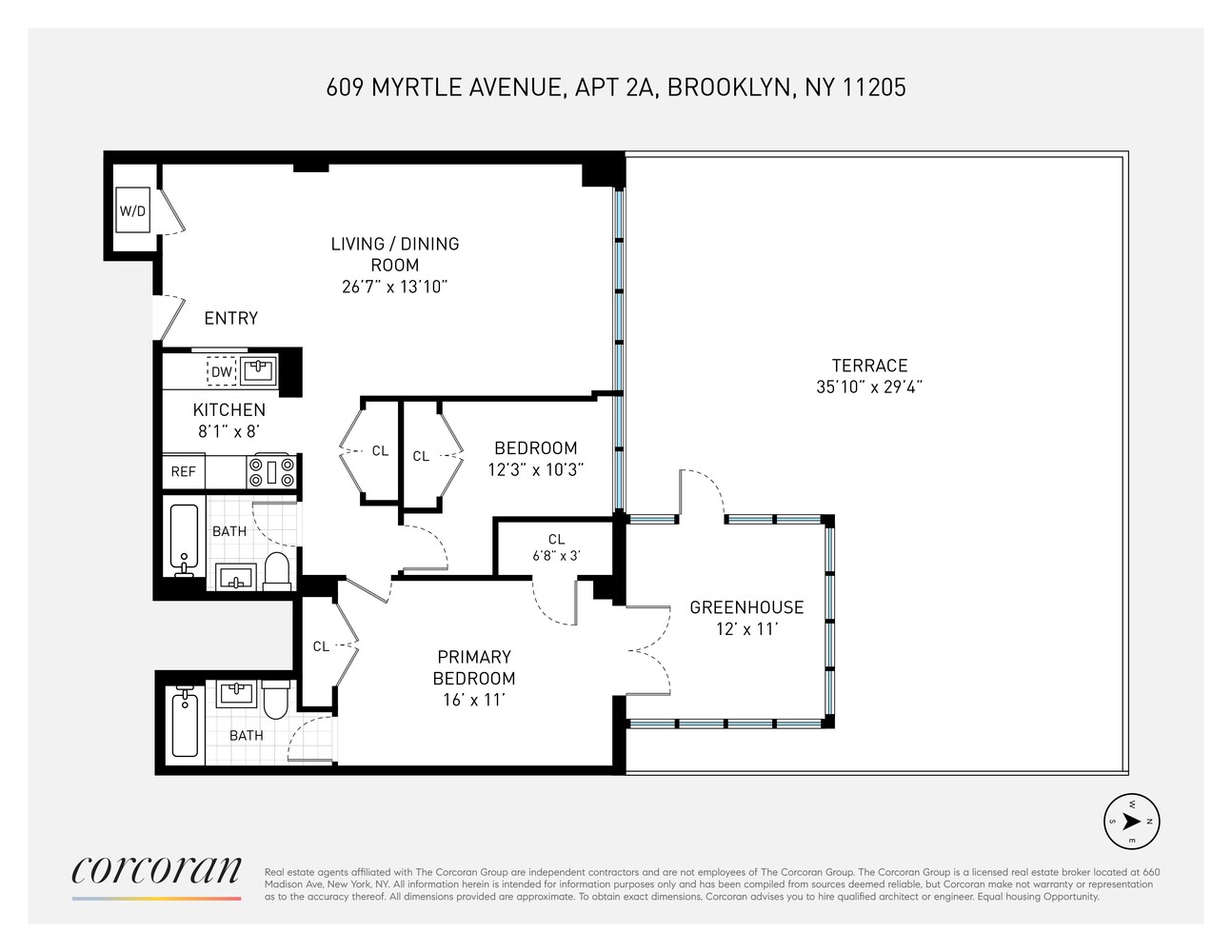 #2 photo, 609 MYRTLE Avenue, Bedford-Stuyvesant , NY 11205