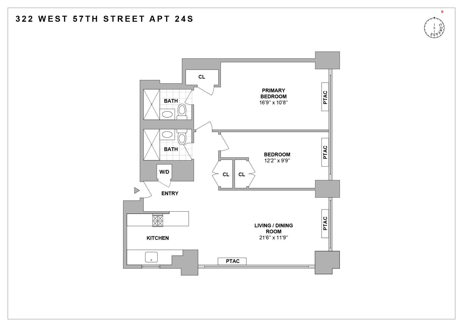 #2 photo, 322 W 57th Street, マンハッタン Hell's Kitchen , NY 10019