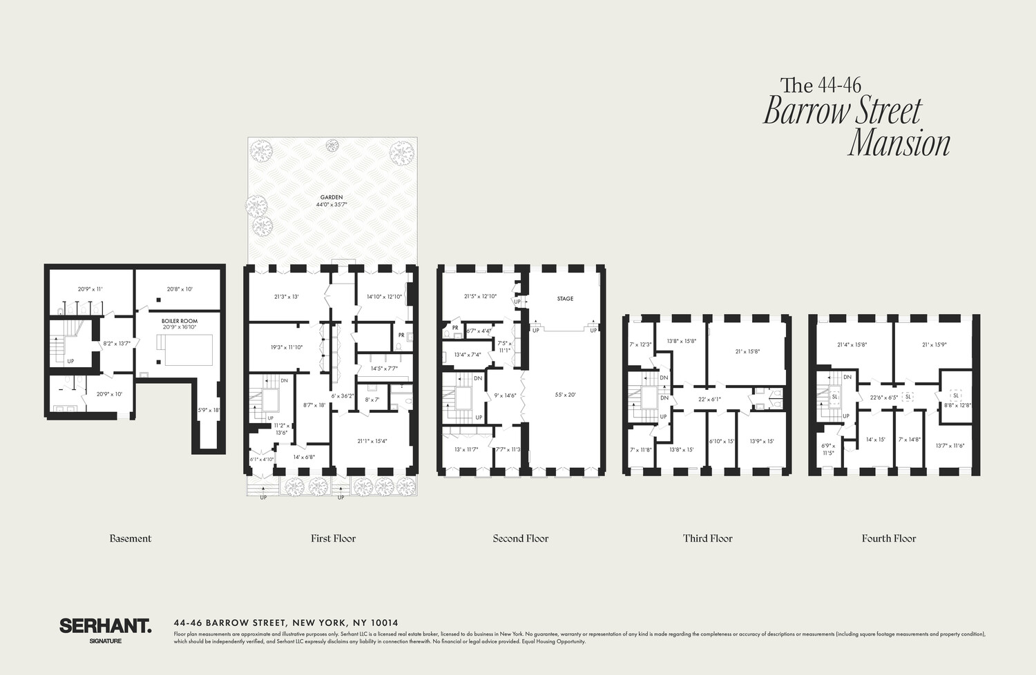 #2 photo, 44-46 BARROW Street, マンハッタン West Village , NY 10014