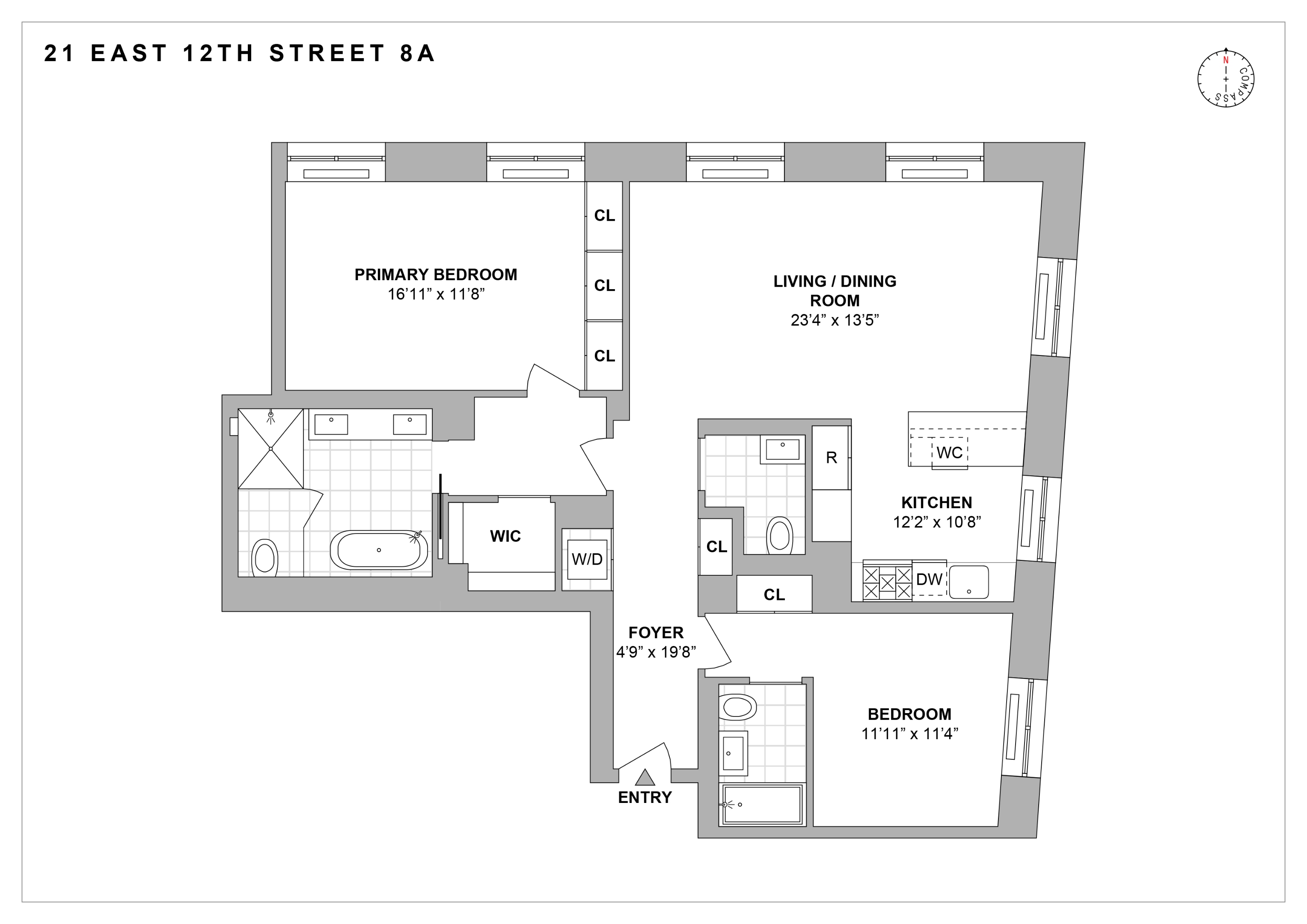 #2 photo, 21 E 12th Street, マンハッタン Greenwich Village , NY 10003