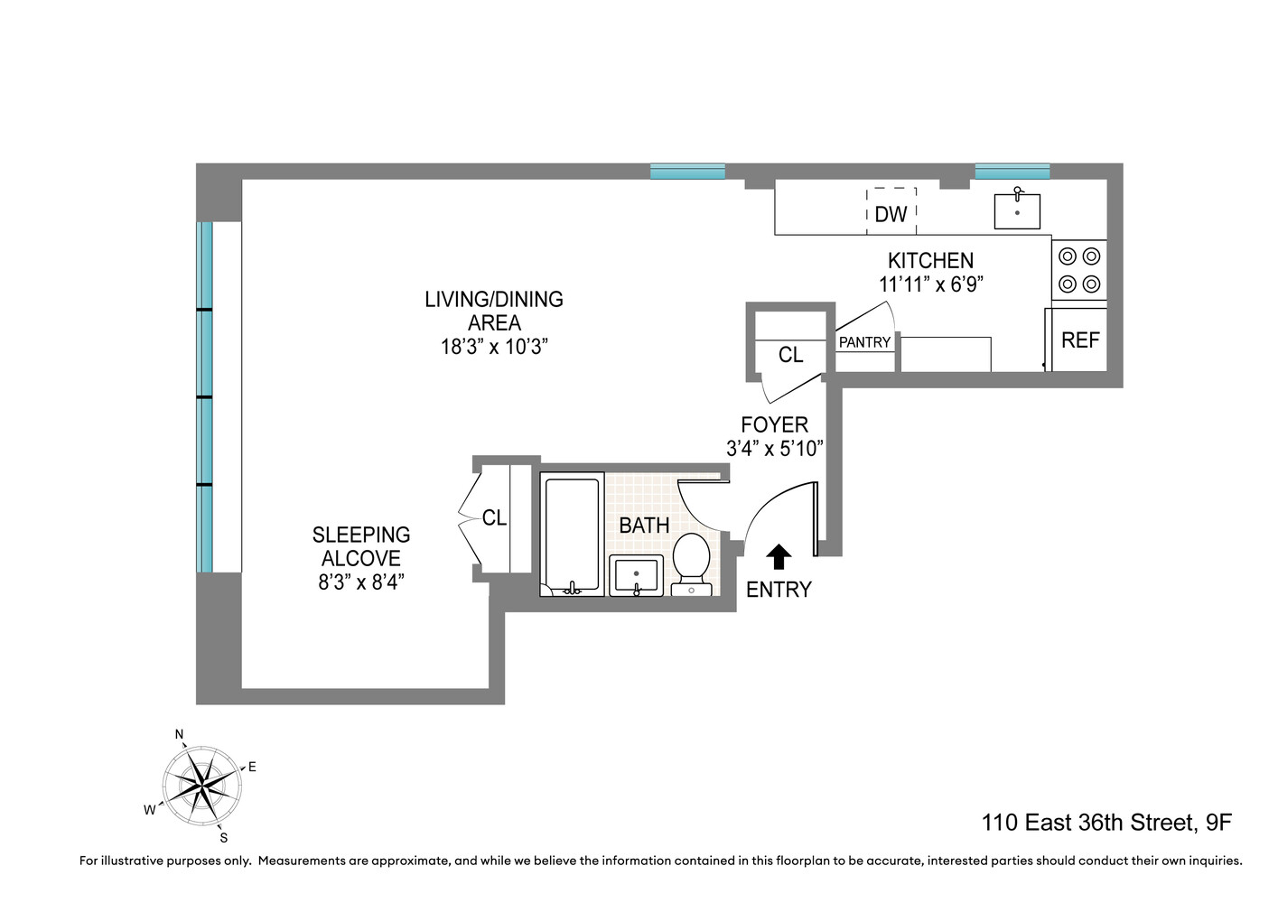 #2 photo, 110 E 36TH Street, Murray Hill , NY 10016