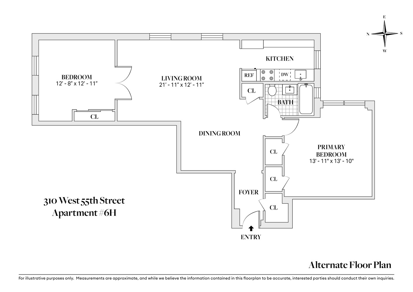 #2 photo, 310 W 55TH Street, マンハッタン Hells Kitchen , NY 10019