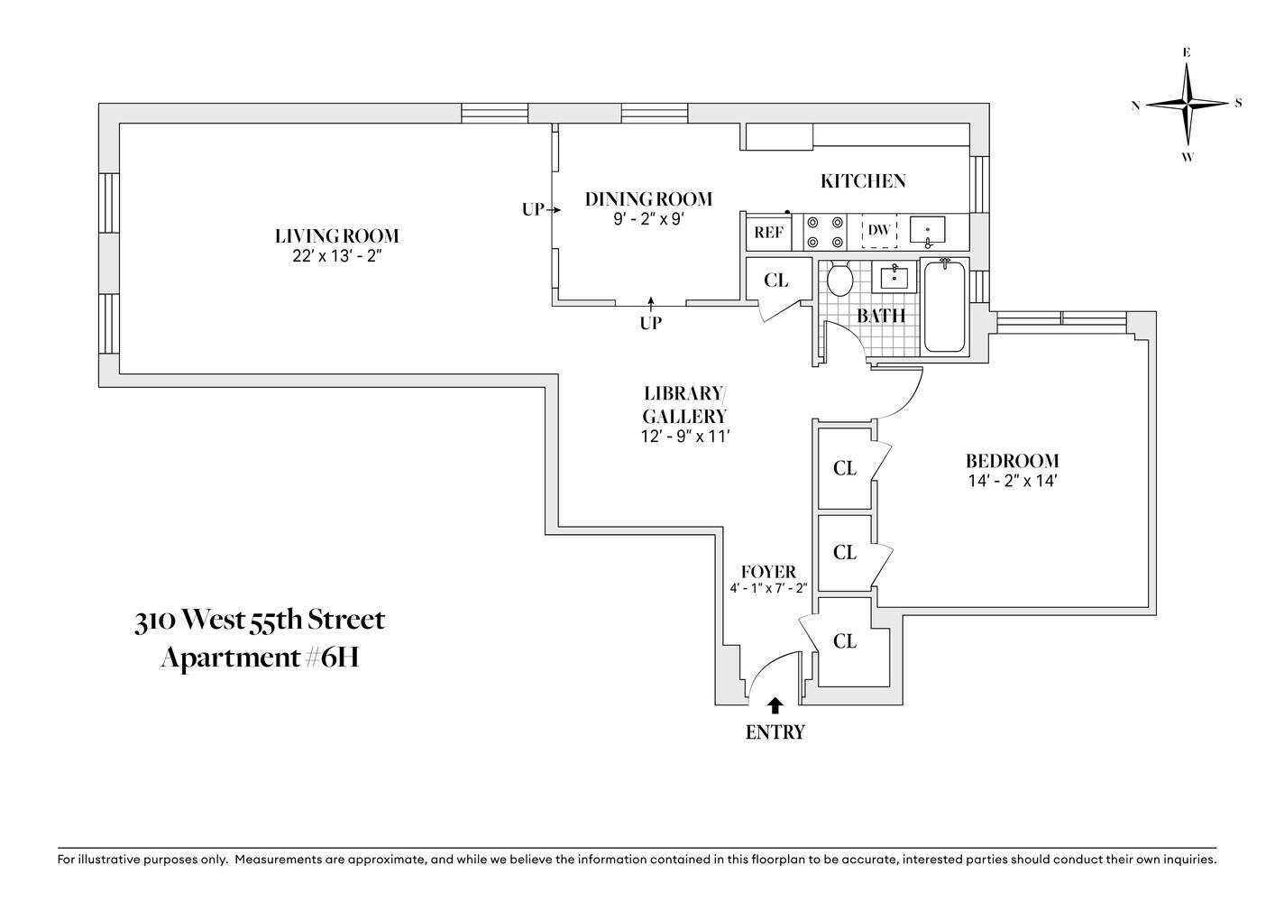 #3 photo, 310 W 55TH Street, マンハッタン Hells Kitchen , NY 10019