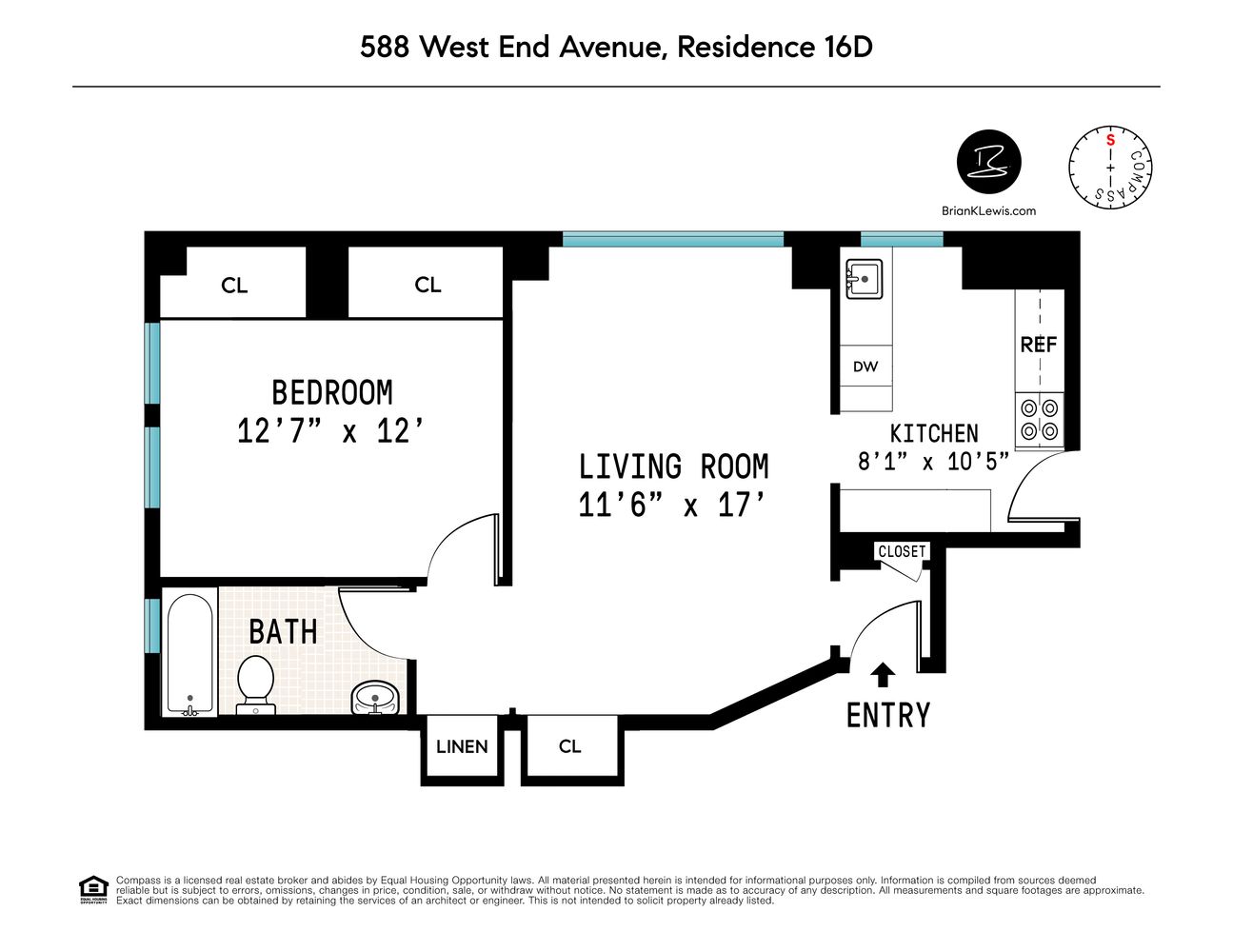 #2 photo, 588 W End Avenue, マンハッタン Upper West Side , NY 10024