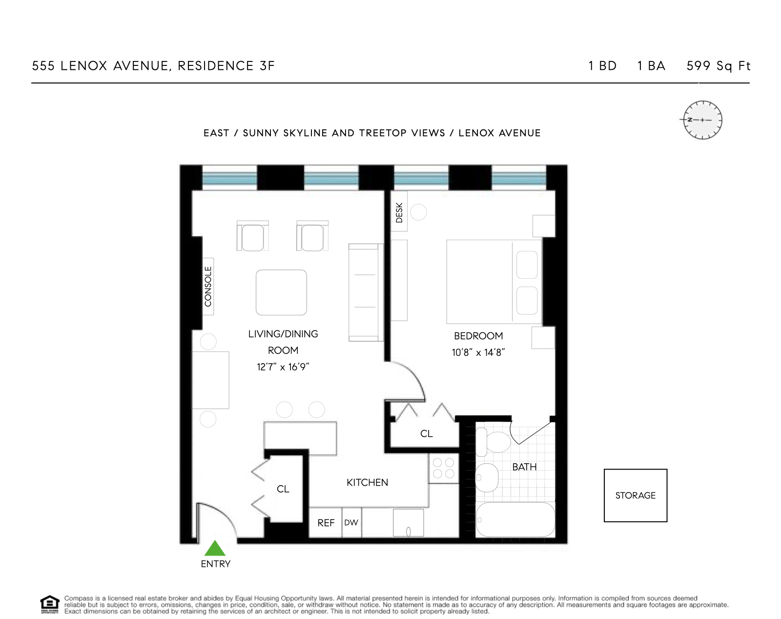 #2 photo, 555 Lenox Avenue, Central Harlem , NY 10030