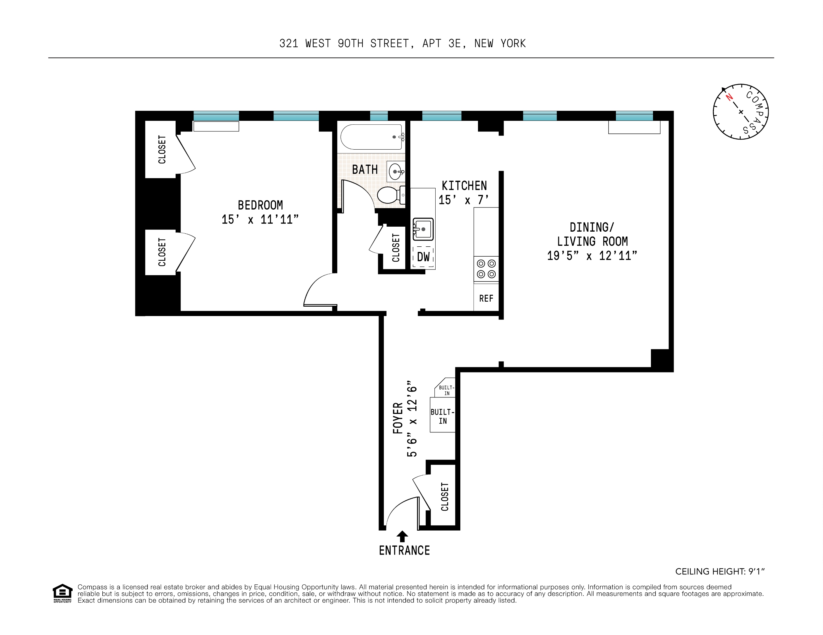 #2 photo, 321 W 90th Street, マンハッタン Upper West Side , NY 10024