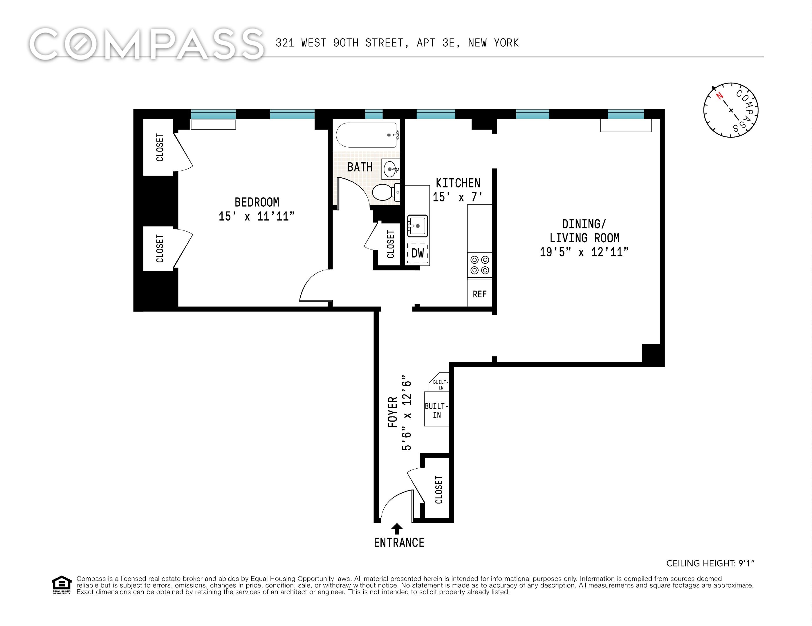 #9 photo, 321 W 90th Street, マンハッタン Upper West Side , NY 10024