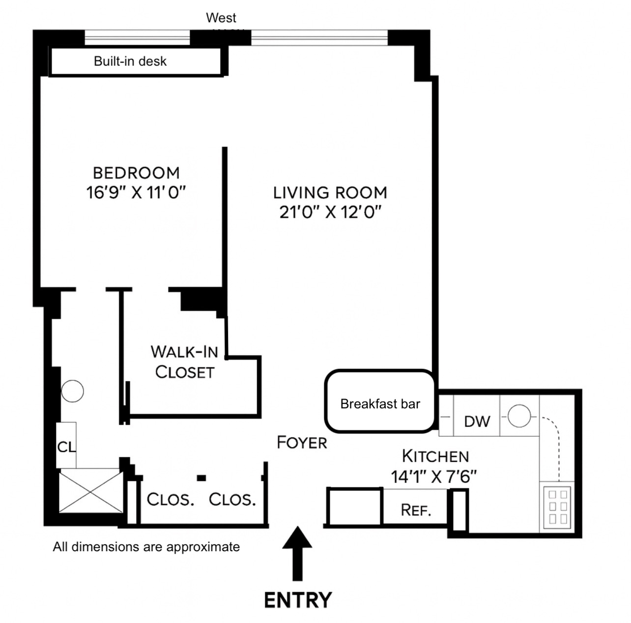 #2 photo, 165 W 66th Street, マンハッタン Upper West Side , NY 10023