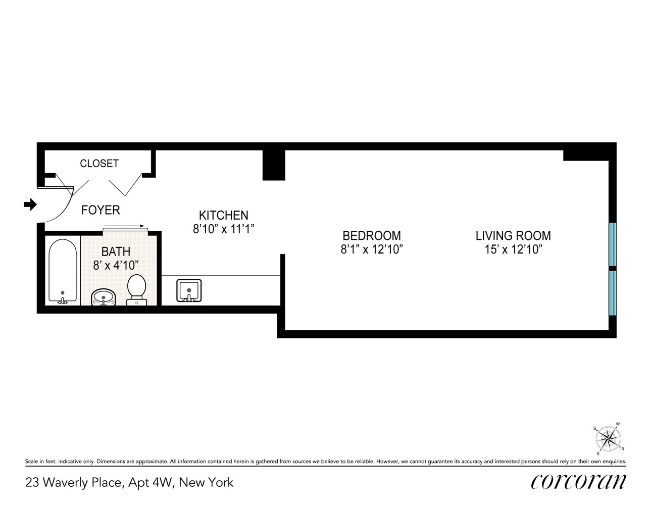 #2 photo, 23 WAVERLY Place, マンハッタン Greenwich Village , NY 10003