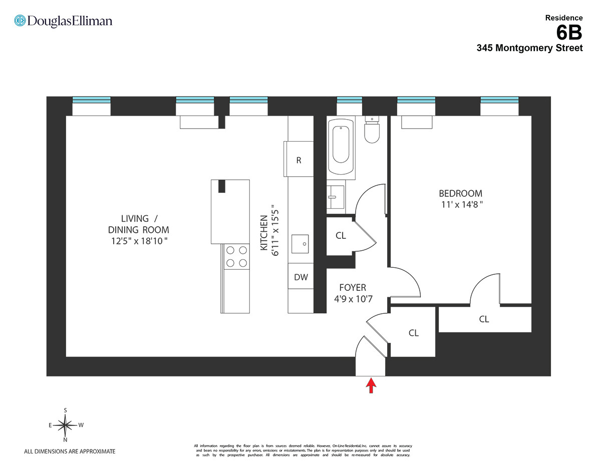 #2 photo, 345 MONTGOMERY Street, ブルックリン区 Crown Heights , NY 11225