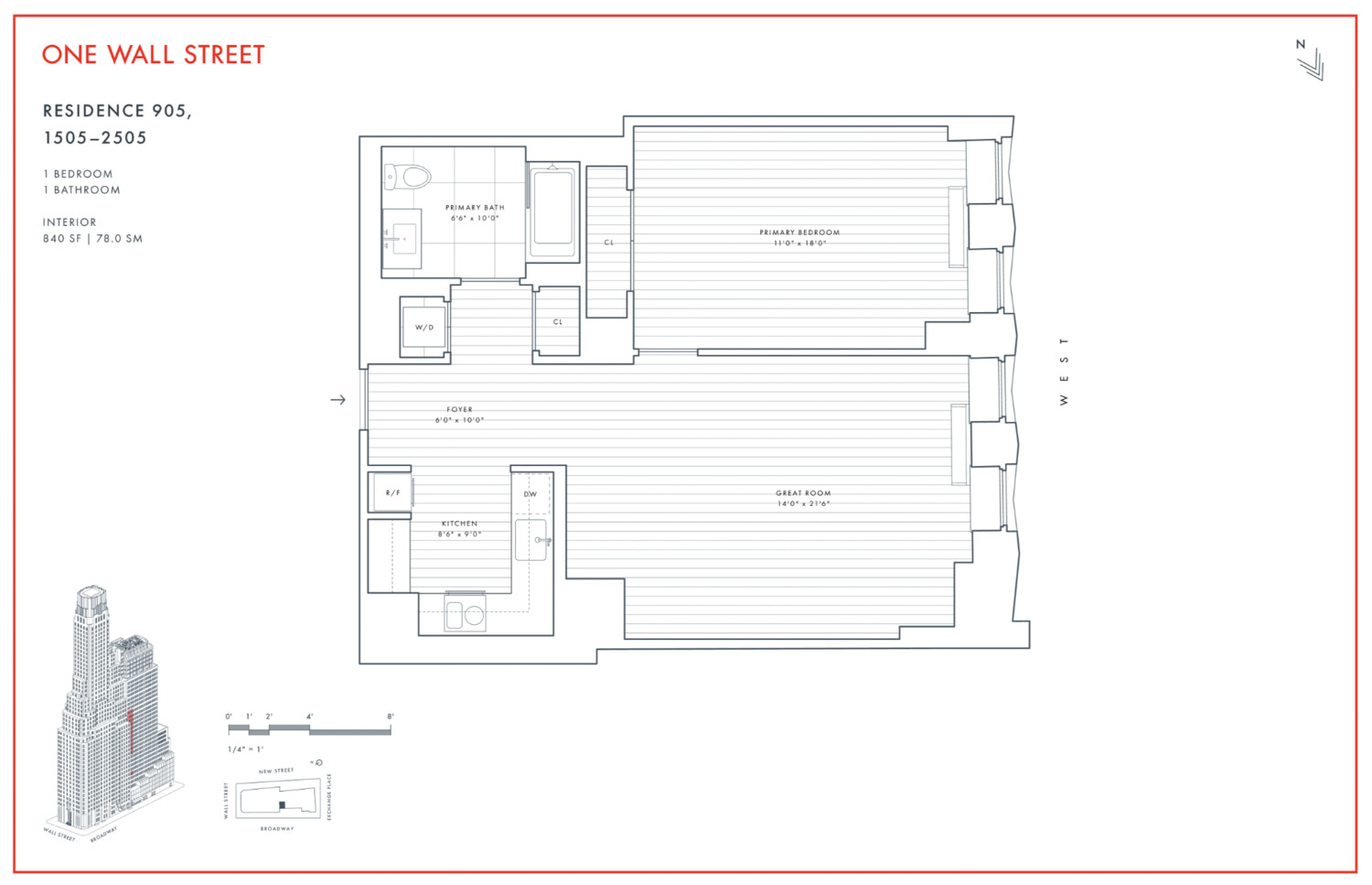 #2 photo, 1 WALL Street, マンハッタン Financial District , NY 10004
