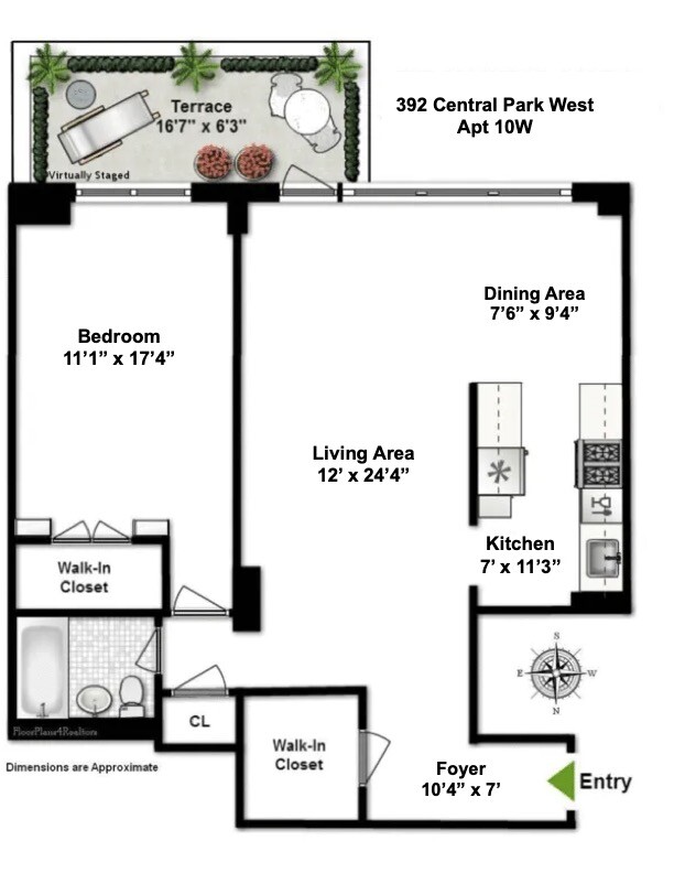 #3 photo, 392 CENTRAL Park W, マンハッタン Upper West Side , NY 10025