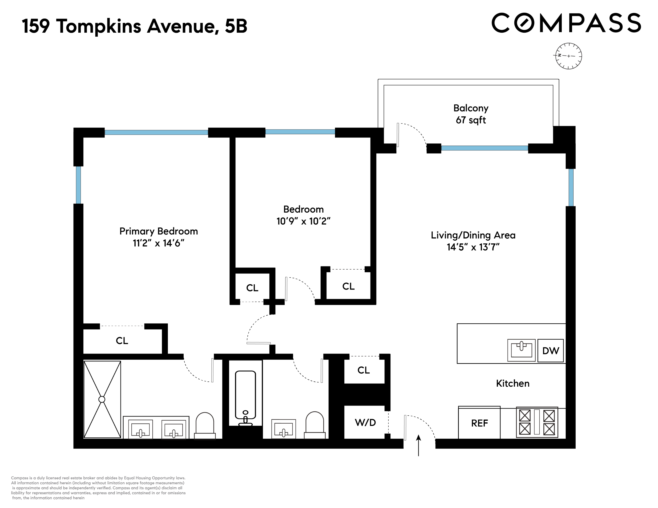 #2 photo, 159 Tompkins Avenue, ブルックリン区 Bedford-Stuyvesant , NY 11206