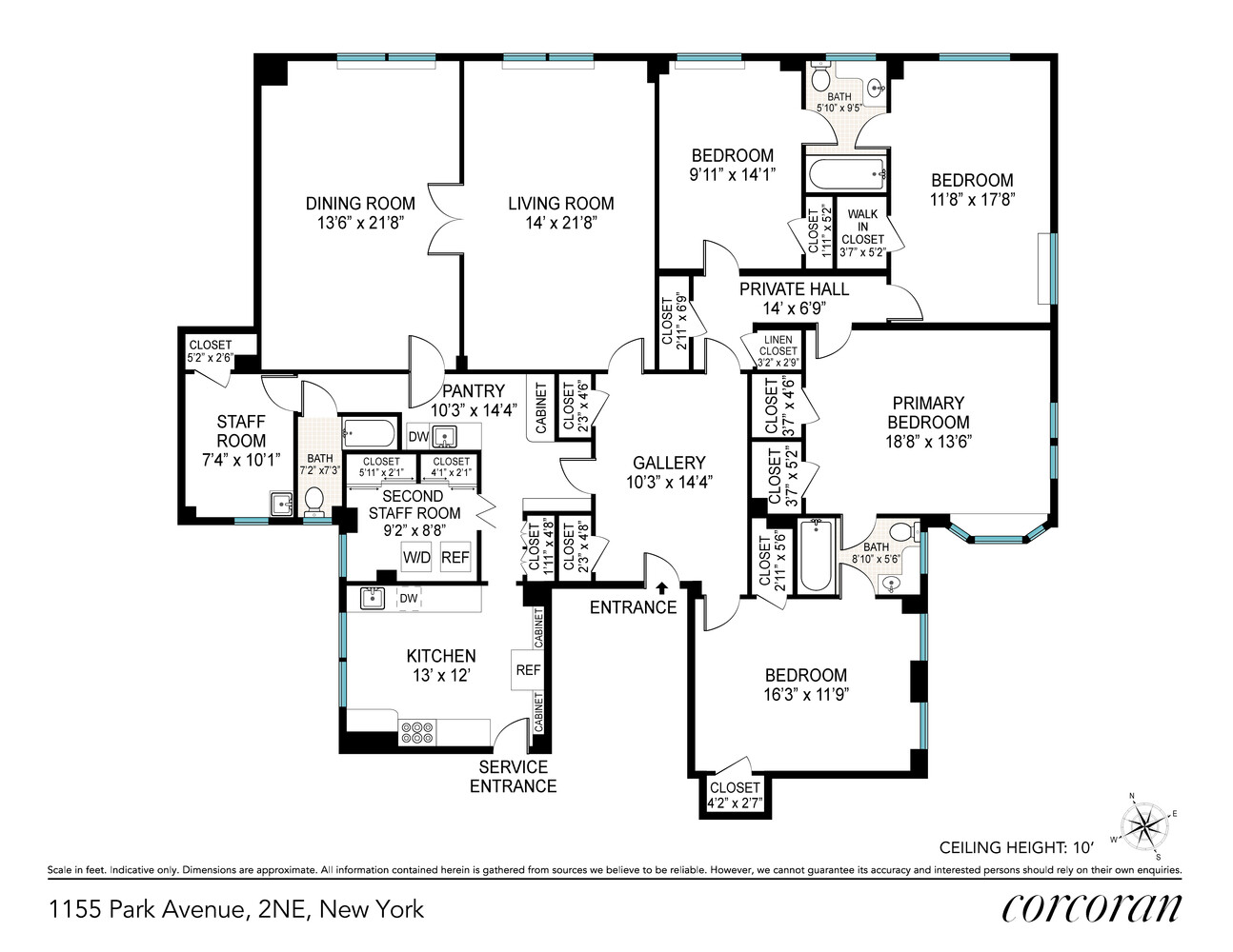 #2 photo, 1155 PARK Avenue, マンハッタン Carnegie Hill , NY 10128