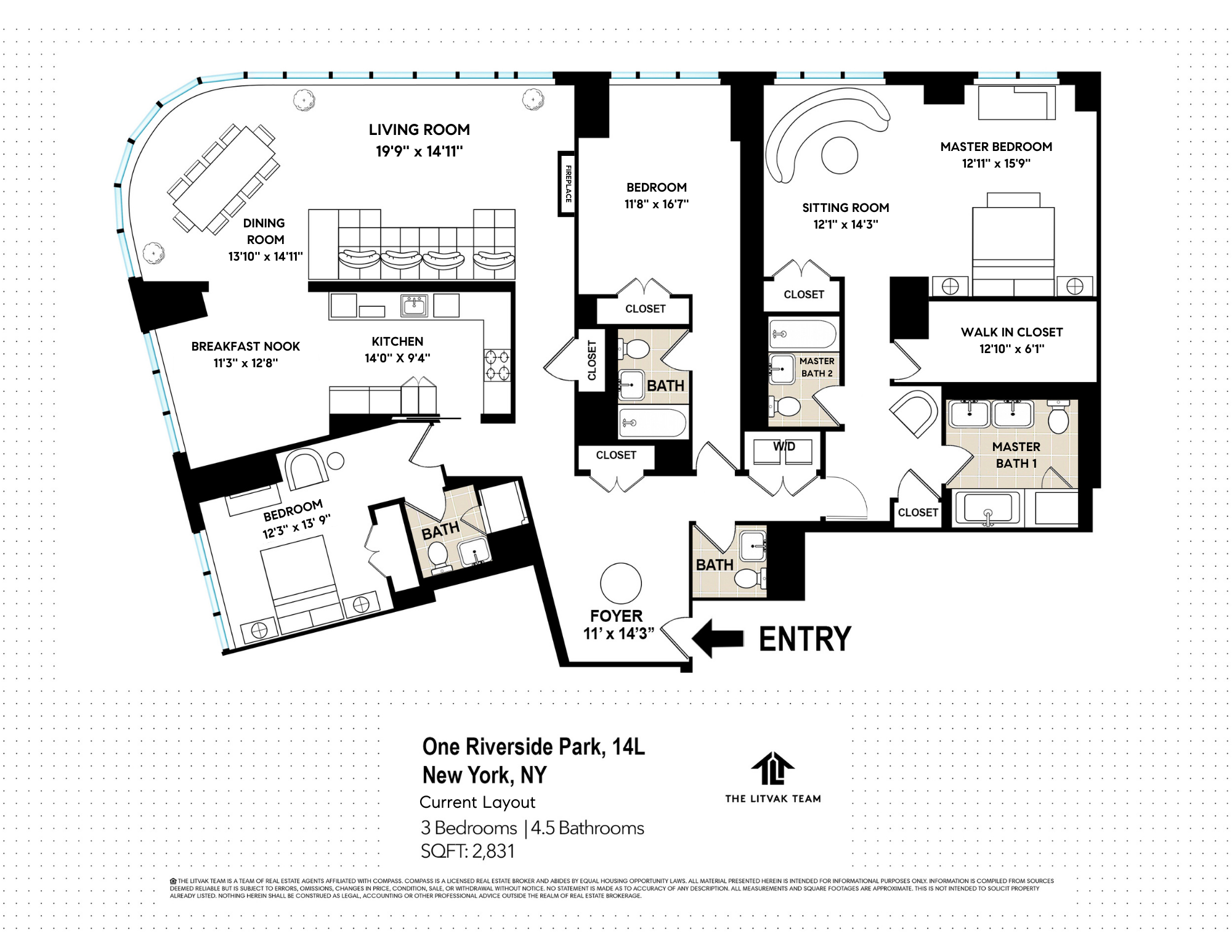 #3 photo, 50 Riverside Boulevard, マンハッタン Upper West Side , NY 10069