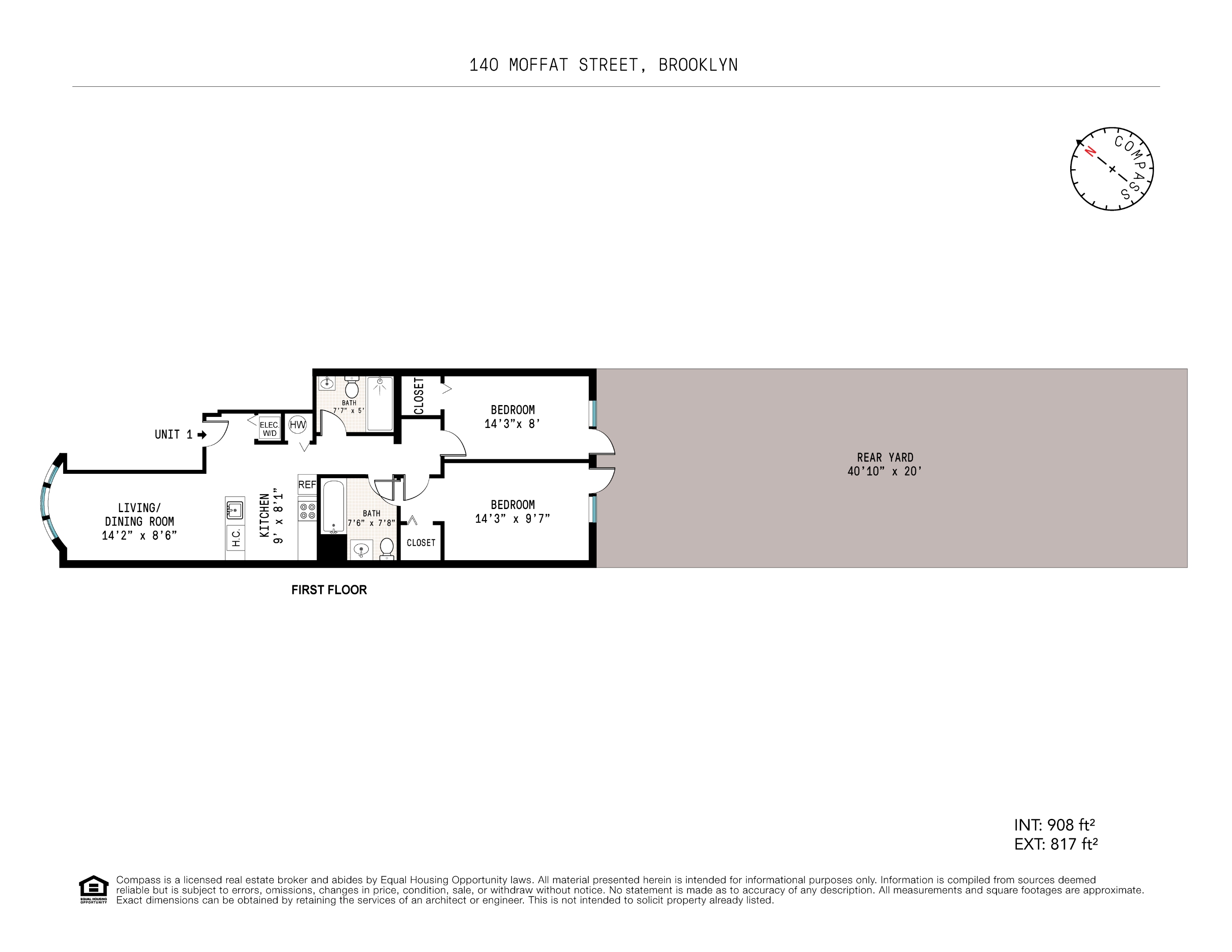 #2 photo, 140 Moffat Street, ブルックリン区 Bushwick , NY 11207