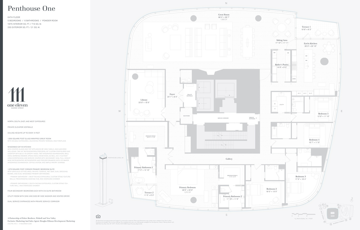 #2 photo, 111 MURRAY Street, マンハッタン Tribeca , NY 10007