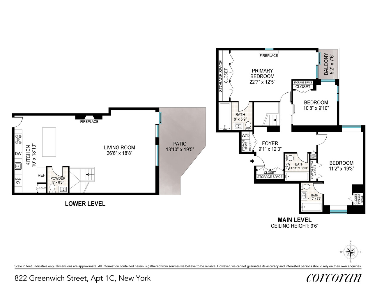 #2 photo, 822 GREENWICH Street, West Village , NY 10014