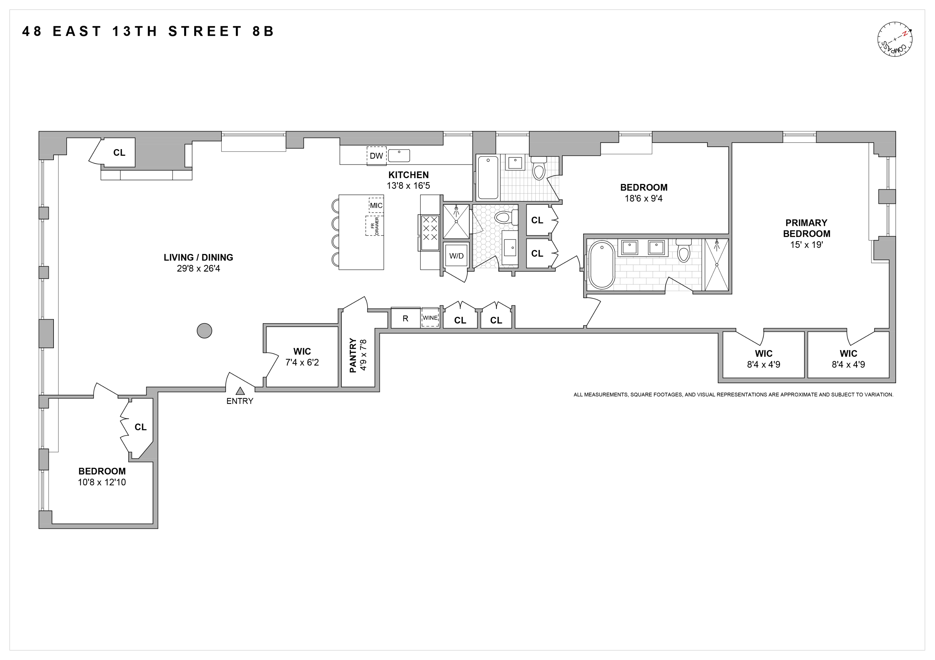 #2 photo, 48 E 13th Street, Greenwich Village , NY 10003