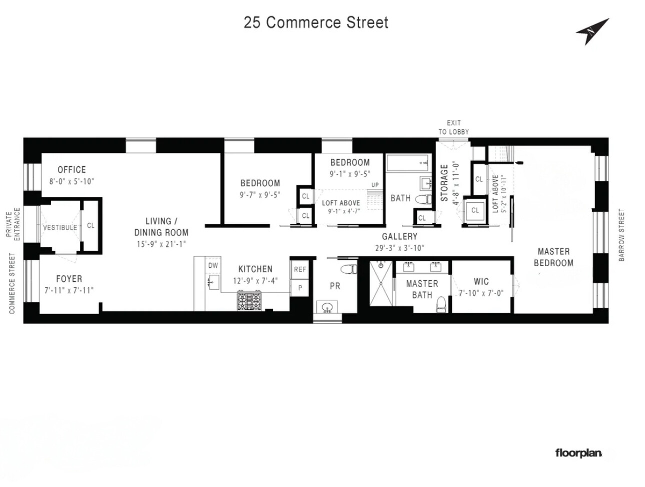 #2 photo, 59 BARROW Street, West Village , NY 10014