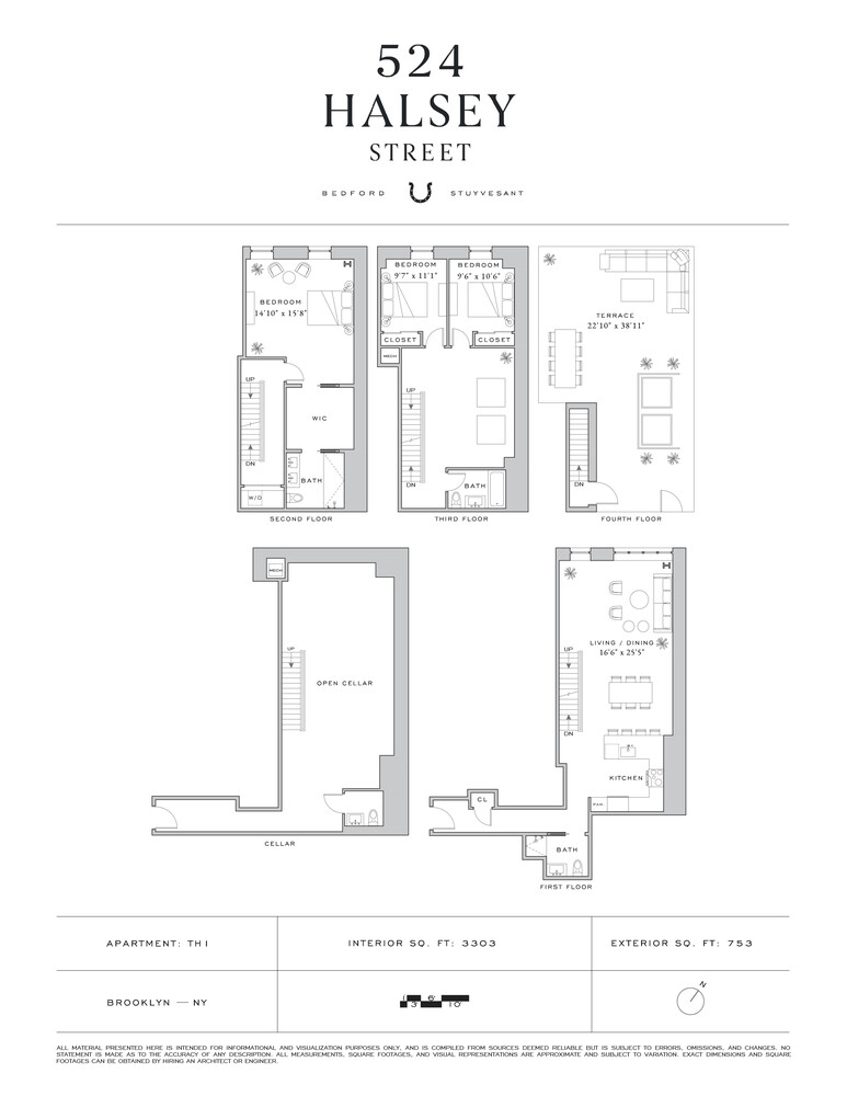 #2 photo, 524 HALSEY Street, ブルックリン区 Stuyvesant Heights , NY 11233