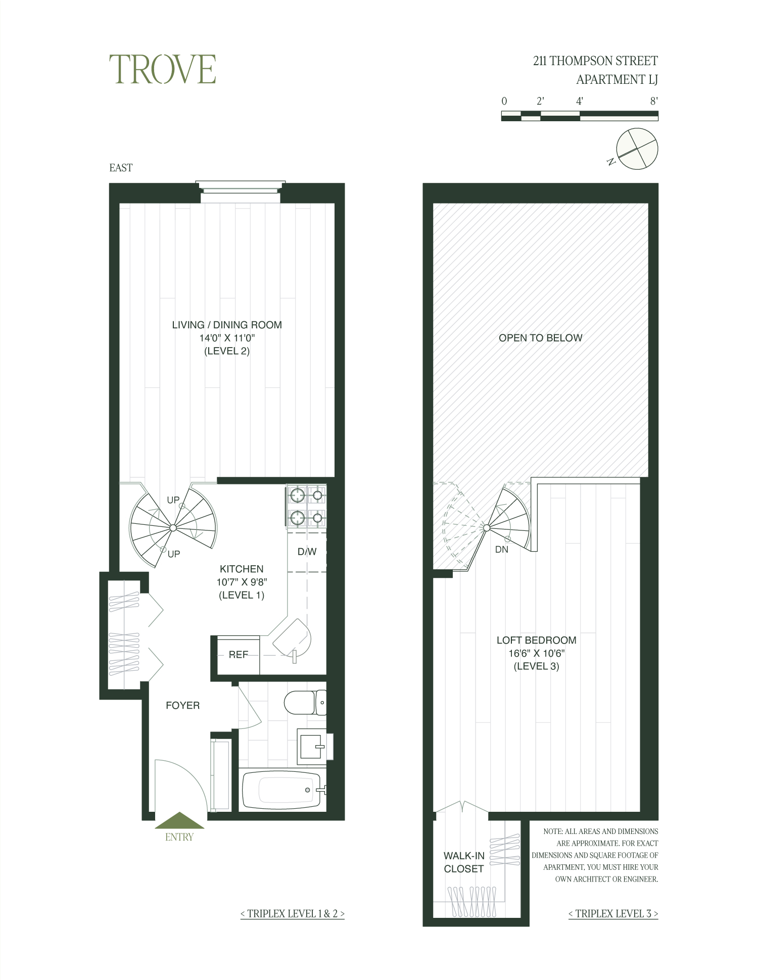 #2 photo, 211 Thompson Street, Greenwich Village , NY 10012