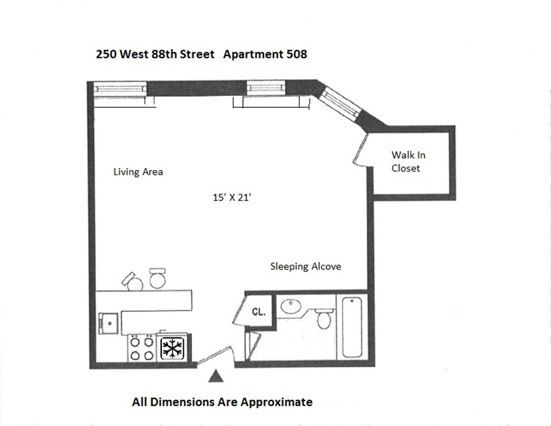 #2 photo, 250 W 88th Street, マンハッタン Upper West Side , NY 10024