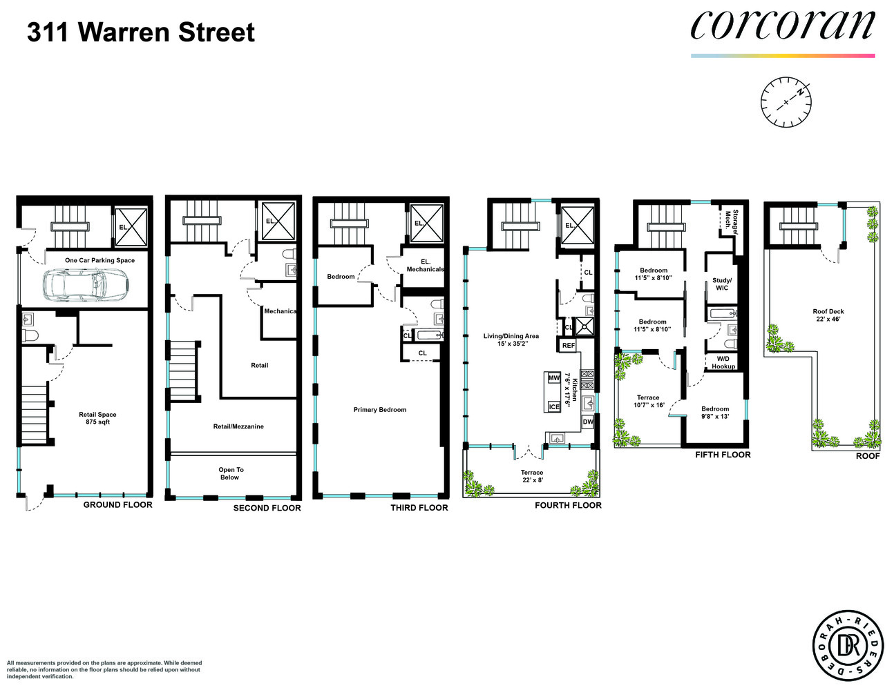 #2 photo, 311 WARREN Street, ブルックリン区 Cobble Hill , NY 11201