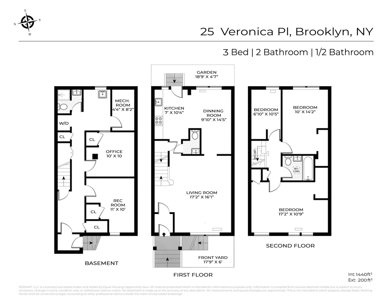 #2 photo, 25 VERONICA Place, ブルックリン区 Flatbush , NY 11226