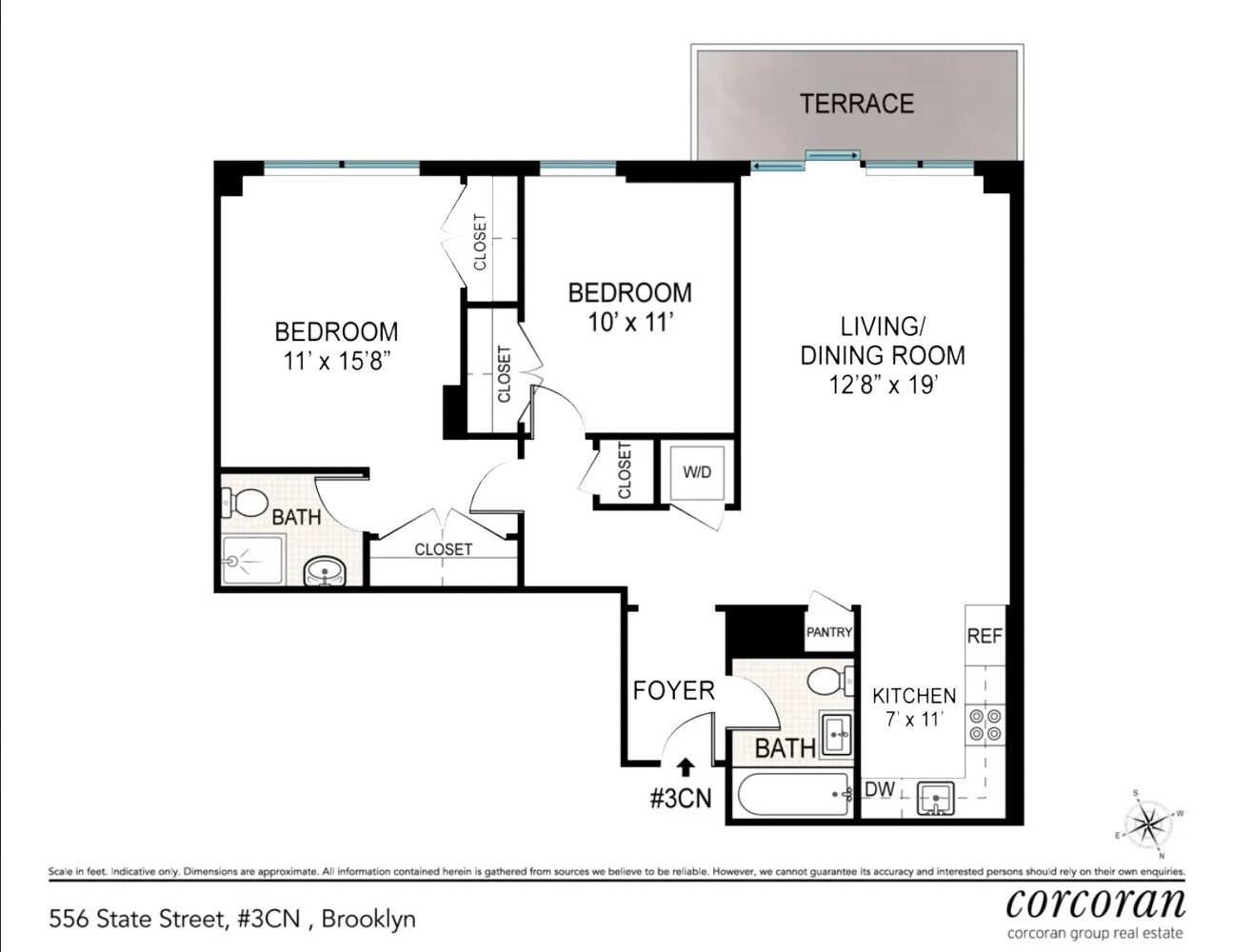 #2 photo, 556 STATE Street, ブルックリン区 Boerum Hill , NY 11217