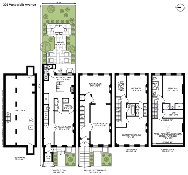 #3 photo, 309 Vanderbilt Avenue, ブルックリン区 Clinton Hill , NY 11205