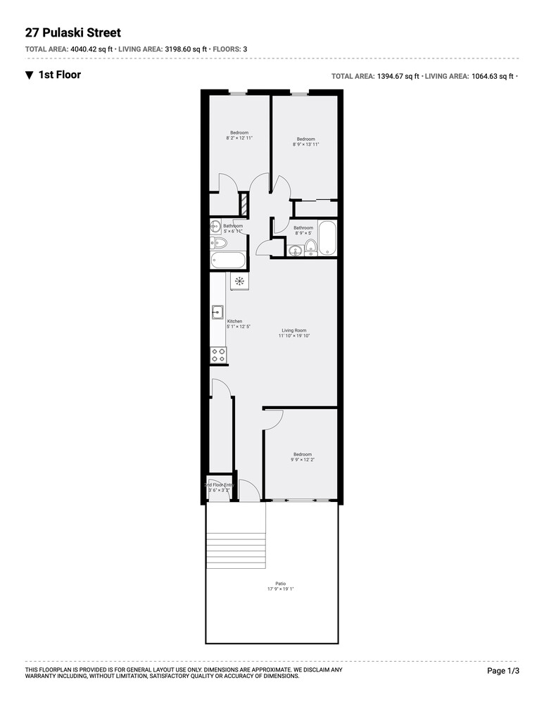 #2 photo, 27 PULASKI Street, ブルックリン区 Bedford-Stuyvesant , NY 11206