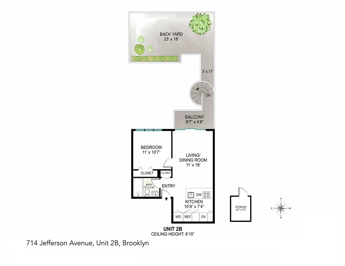 #2 photo, 714 Jefferson Avenue, ブルックリン区 Bedford-Stuyvesant , NY 11221