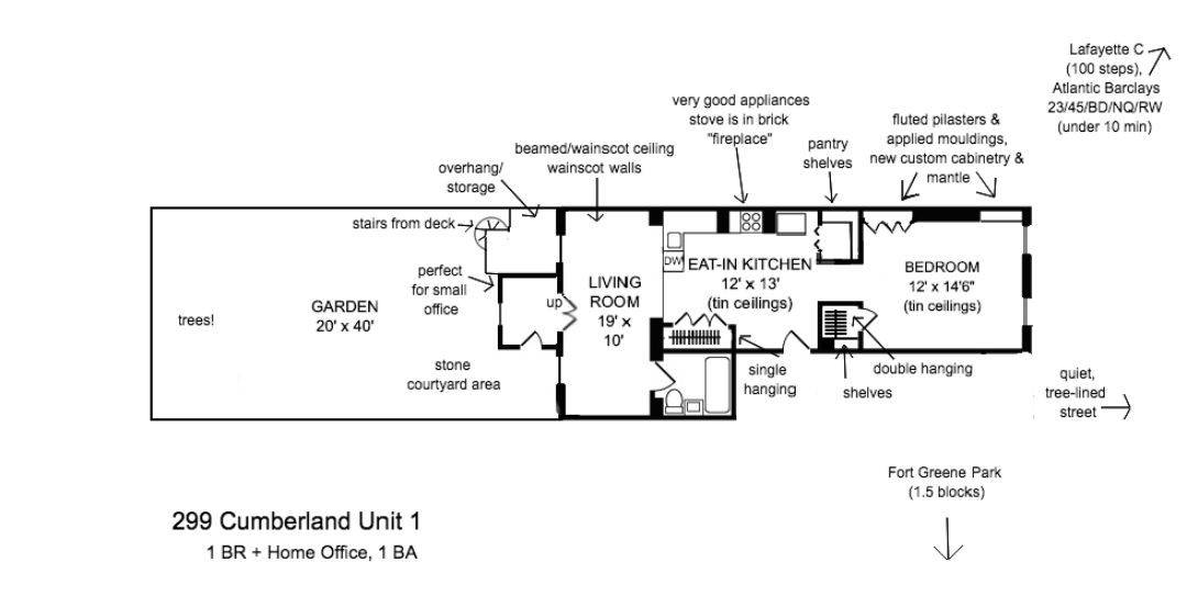 #16 photo, 299 Cumberland Street, #1, ブルックリン区 Fort Greene , NY 11238