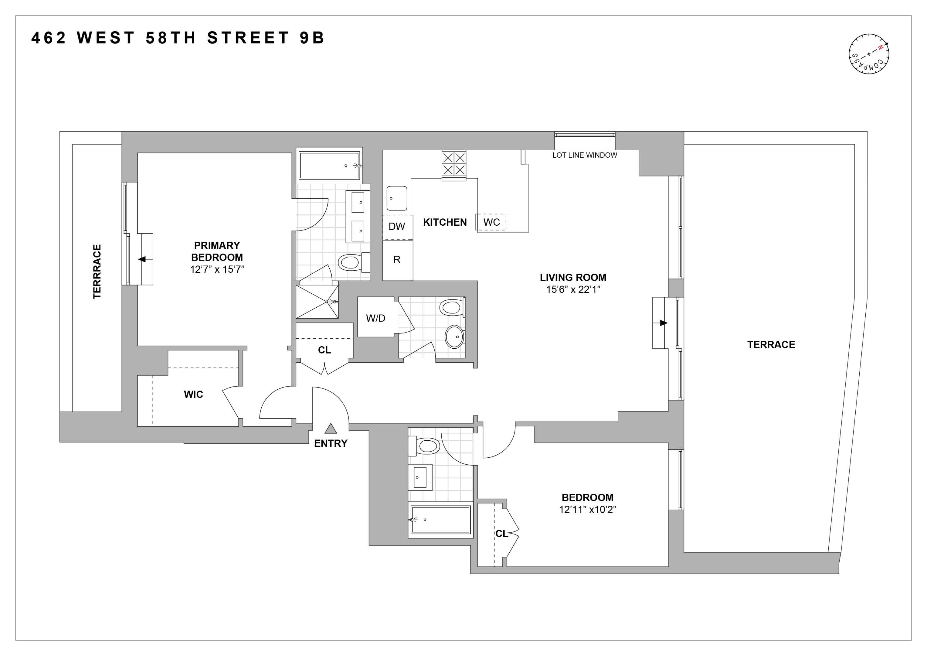 #2 photo, 462 W 58th Street, マンハッタン Hell's Kitchen , NY 10019